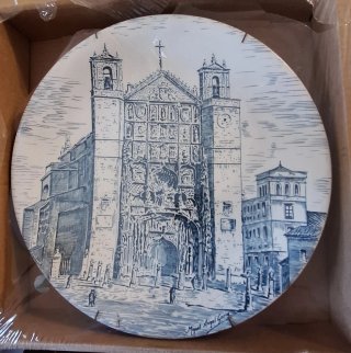 Plato Decoración Catedral Burgos Miguel Angel Garc