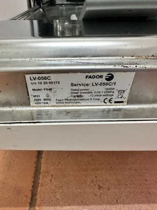 Lavavajillas Fagor Blanco