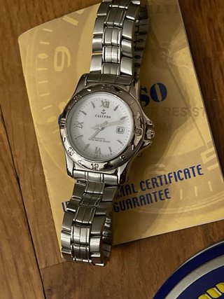Reloj Calypso Esfera Blanca Acero