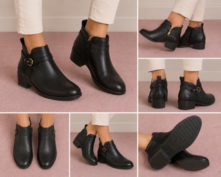 Botines Pikolinos mujer talla 38 negros
