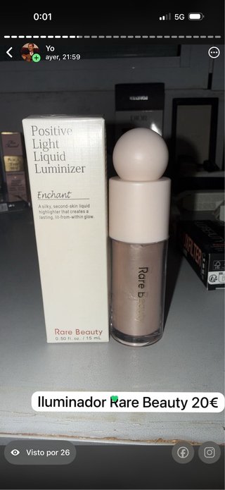 Iluminador Rare Beauty Enchant