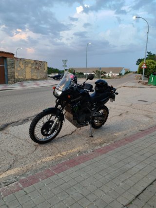 Kawasaki KLE 500 1993 Negra