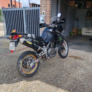 Kawasaki KLE 500 1993 Negra