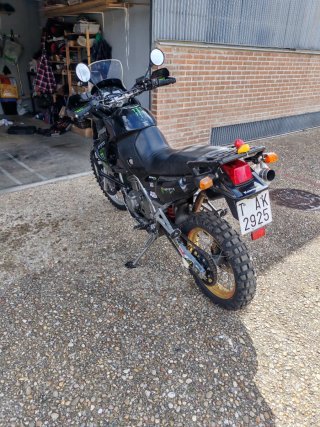 Kawasaki KLE 500 1993 Negra