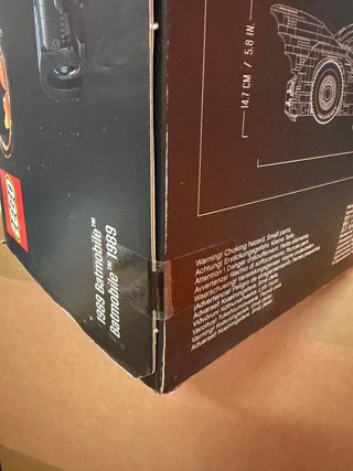 LEGO 1989 Batmobile SIN ABRIR