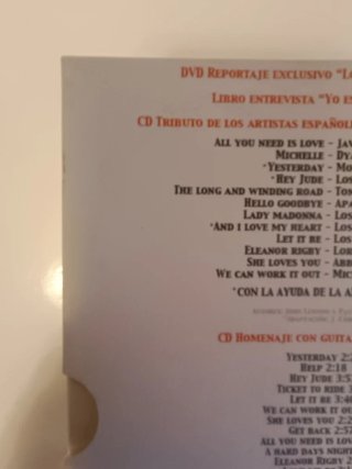España Rinde Homenaje a The Beatles: 2 CD + DVD