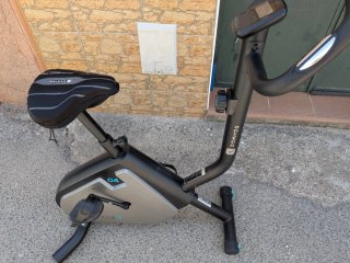 Bicicleta Estática Domyos 04 con funda de sillín