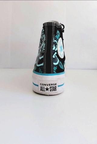 Converse Chuck Taylor Plataforma Flores