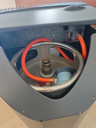 Estufa de Gas Superser Negra Incluye instrucciones