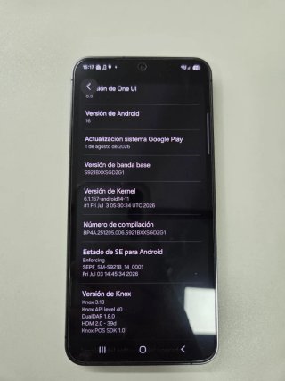 Samsung Galaxy S24 256GB Negro  garantía mayo 2027