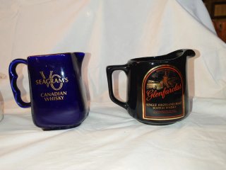 Jarras de cerámica para whisky (3 unidades)
