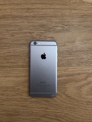 iPhone 6 Gris/Plata como nuevo + funda