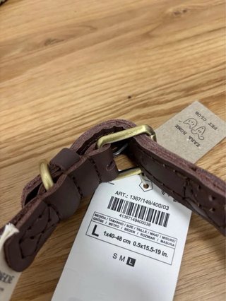 Correa y Collar L Perro Zara Home