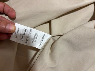 Trench camel talla única con capucha