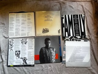 Lote 6 vinilos Sonidos Urbanos España 1990-94