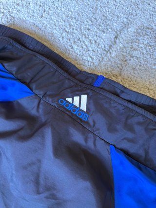Chaqueta Adidas Trackjacket Vintage Y2K Azul Negra