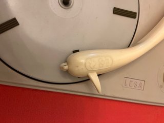 Giradischi vintage ‘60 Zodyna ZD-1 Bianco /Rosso