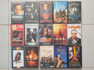 VHS em francês (venda à unidade)