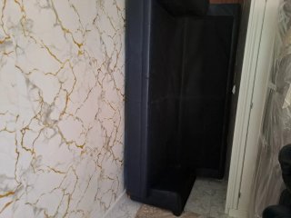 Sofá de Piel Negro