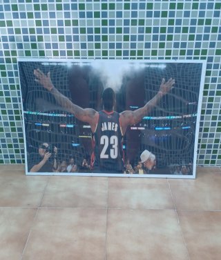 Póster Baloncesto LeBron James 23