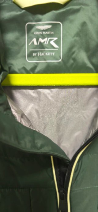 Chaleco Hackett Aston Martin Talla M Verde
