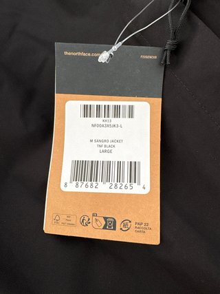Chubasquero The North Face Negro Talla M