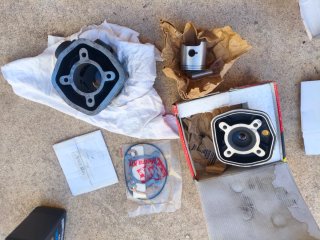 Motor Suzuki DR big 50 H20 74cc agua h2o