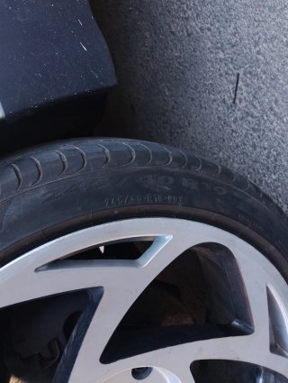 Llantas de aleación plateadas