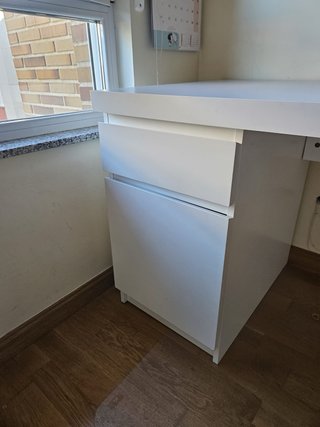 Escritorio IKEA MALM Blanco