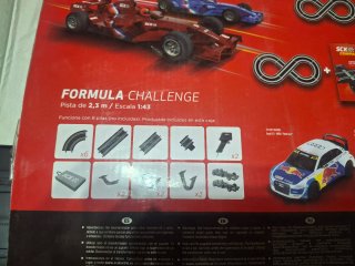 Scalextric Compact Super Champion 4m + 3.6m y 2.3
