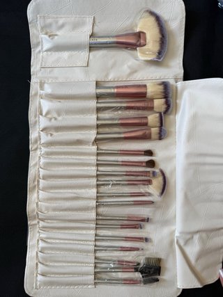 Set 18 Pinceles Maquillaje PORTENTUM + Estuche