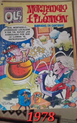 Tebeos Mortadelo y Filemon 1978-1994
