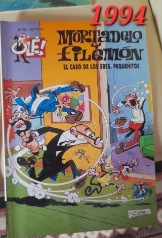 Tebeos Mortadelo y Filemon 1978-1994
