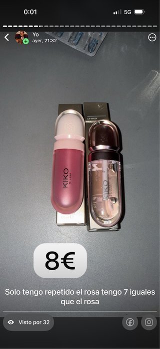 Kiko Milano Gloss 8€