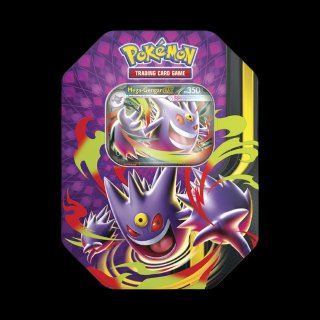 Pokemon Lata Megaluz Lunar EX Gengar Español