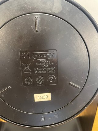 Orologio da tavolo Ikea Gnissla fuori produzione