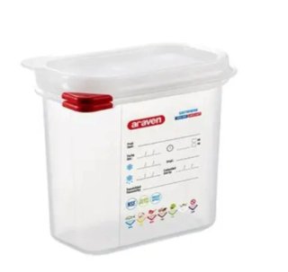 30 Recipientes Herméticos Araven GN 1/9 1,5L