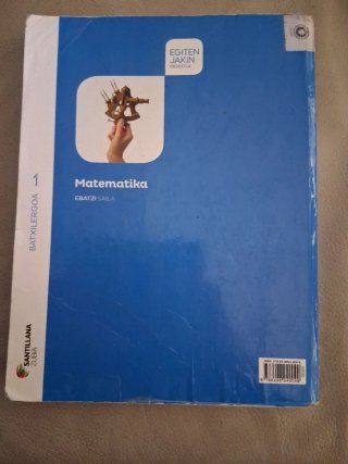 Matematika, 1 Batxilergoa