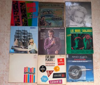 Lote 38 discos de Vinilo escuchar o decoración