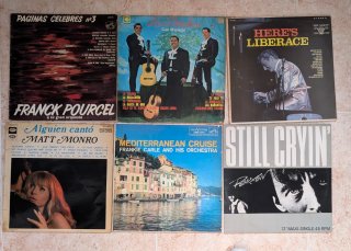 Lote 38 discos de Vinilo escuchar o decoración