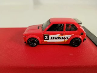 Honda Civic Custom Hotwheels Rojo