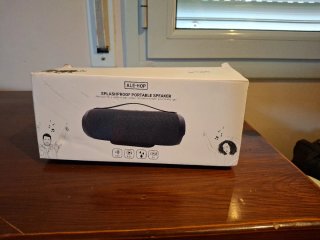 Altavoz Portátil Negro ALEHOP