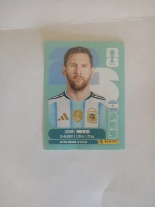 Cromos Messi Mundial 2026 Panini