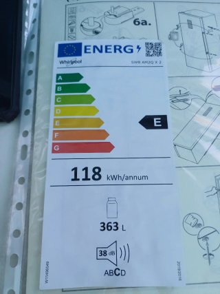 Frigorífico Whirlpool SW8