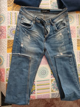 2 Pantalones Vaqueros Azules