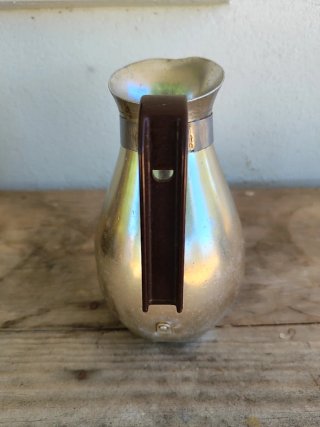 Jarra vintage aluminio anodizado