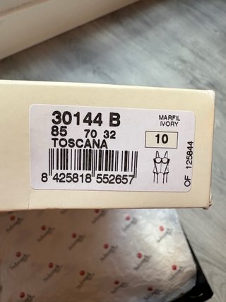 Corpiño sujetador encaje blanco 85B