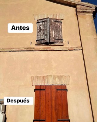 Restauración de madera: puertas, persianas