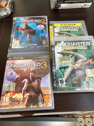 Uncharted 1, 2, 3 PS3 Collection