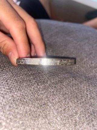 Pulsera Tiffany & Co. 1997 Plata